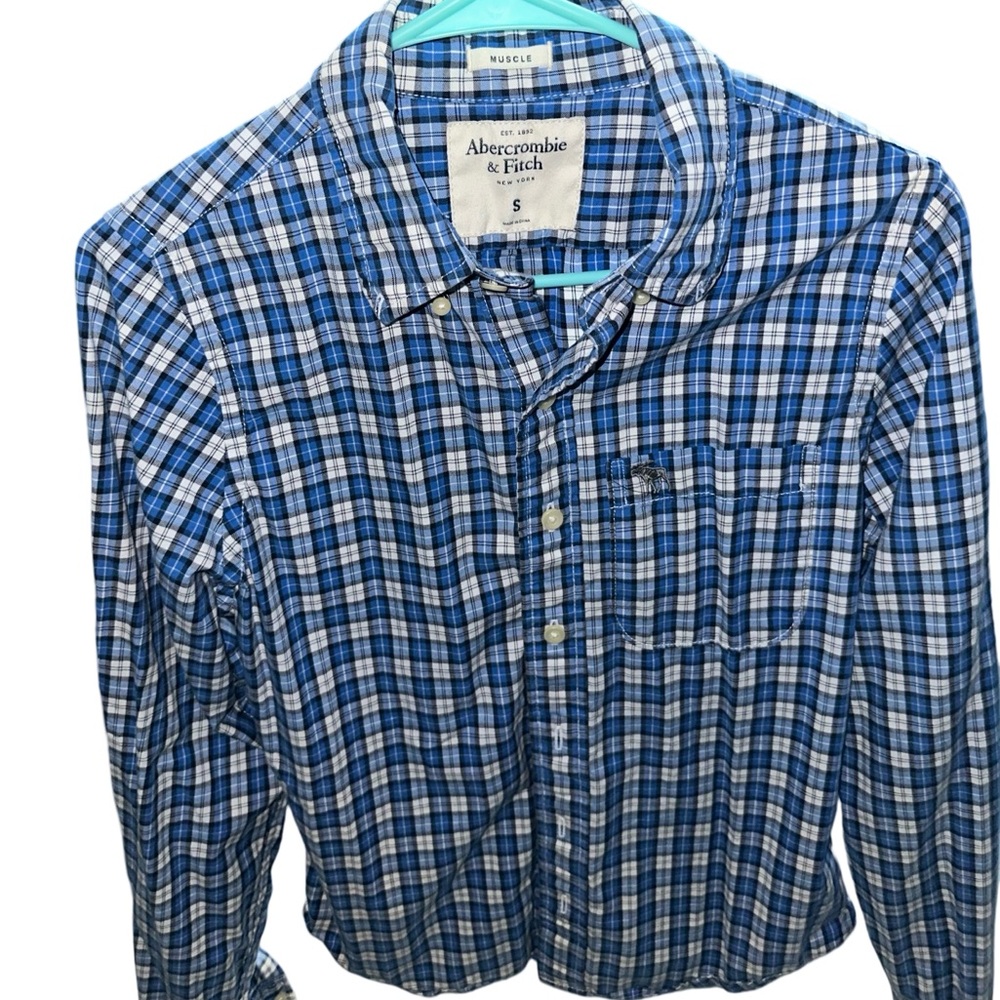 Abercrombie and Fitch Muscle Button Up - Size Small